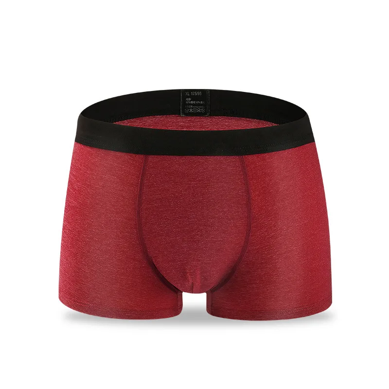 4 шт./лот мужские трусы боксеры дышащая Для мужчин нижнее белье Цельный Бесшовные