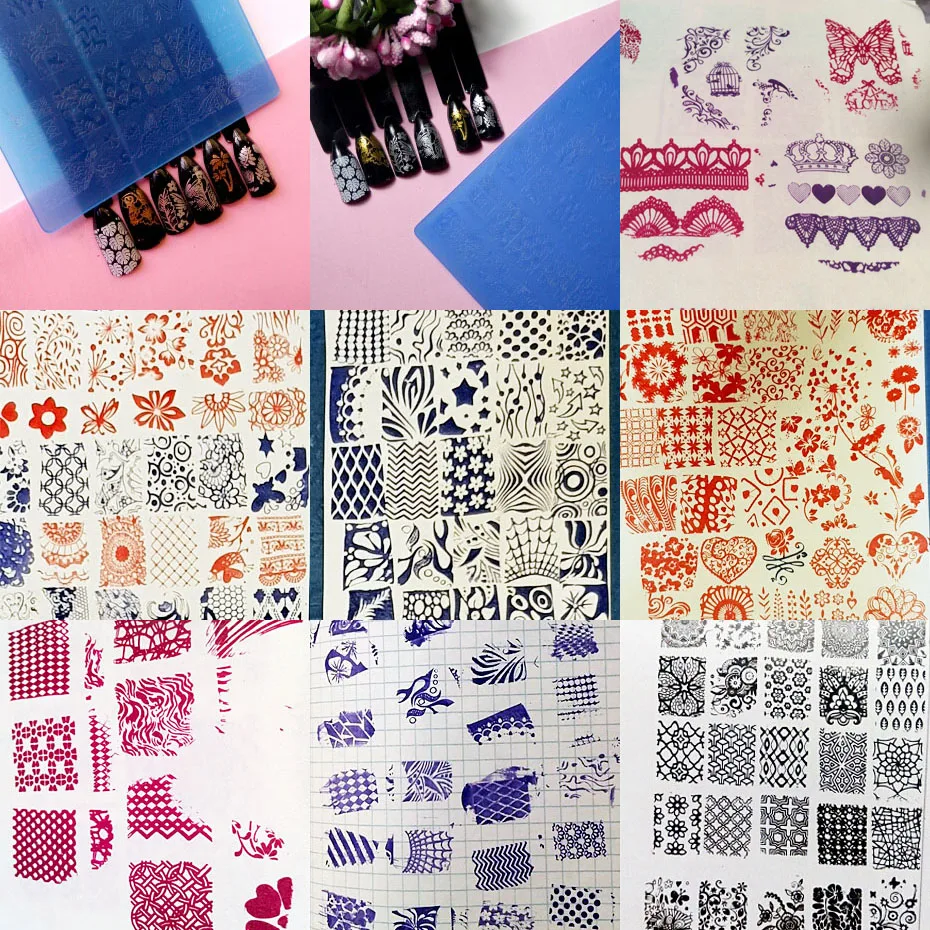 Шаблон трафарет для стемпинга ногтей 14 5*9 5 см|nail stamping plates|stamping platesmanicure templates |