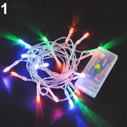 1/2/3/4/5/10m Indoor Outdoor Xmas Decor Battery Operated LED String Fairy Light | Лампы и освещение