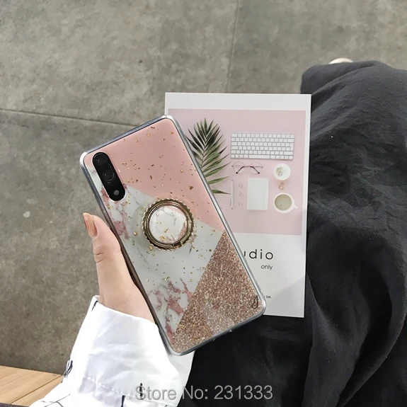 Мягкий чехол для Iphone X XS MAX XR 8 7 PLUS I7 6 6S с креплением на присоске C ku из мраморной