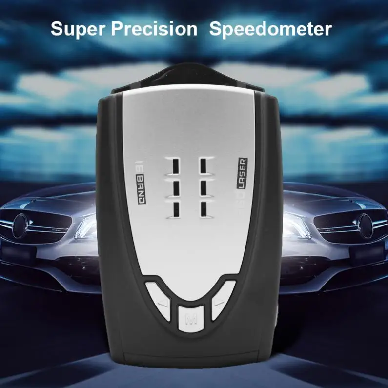 

M6 Car Radar Detector 16 Band Led Display Auto 360 Degree Vehicle Anti Radar Detector Russia/english Voice Alarm Alert Warning