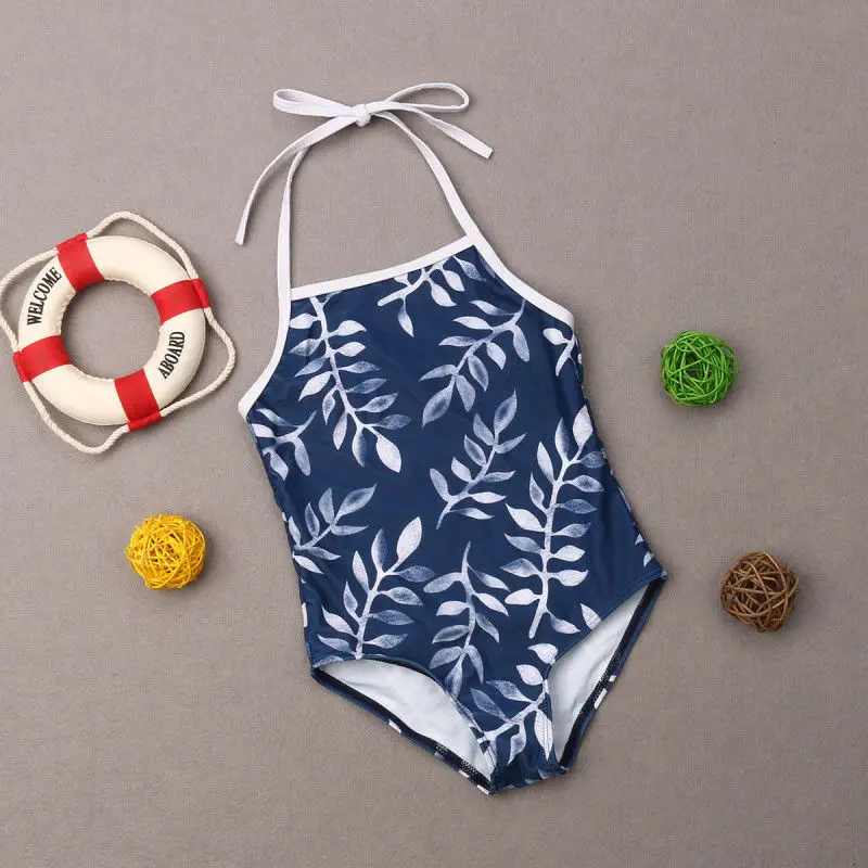 Летний купальный костюм для всей семьи с принтом Mama детский купальник бикини