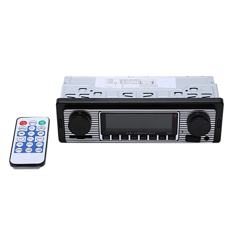 Bluetooth винтажное автомобильное радио Mp3 плеер стерео Usb Aux классический