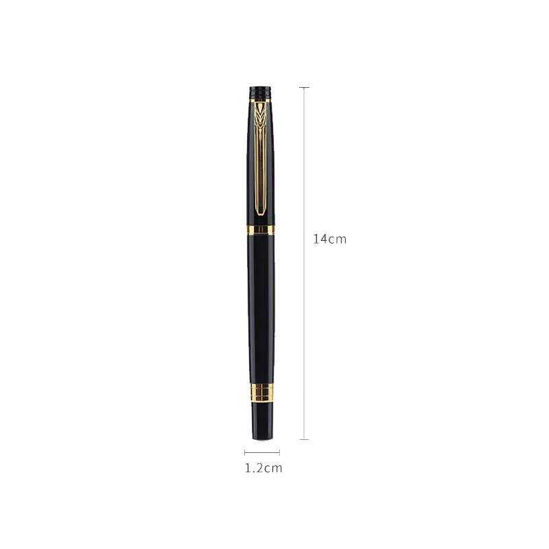 Metal Signature Pen Insert Business Atmosphere Simple Classic Ball Writing Smooth metal |