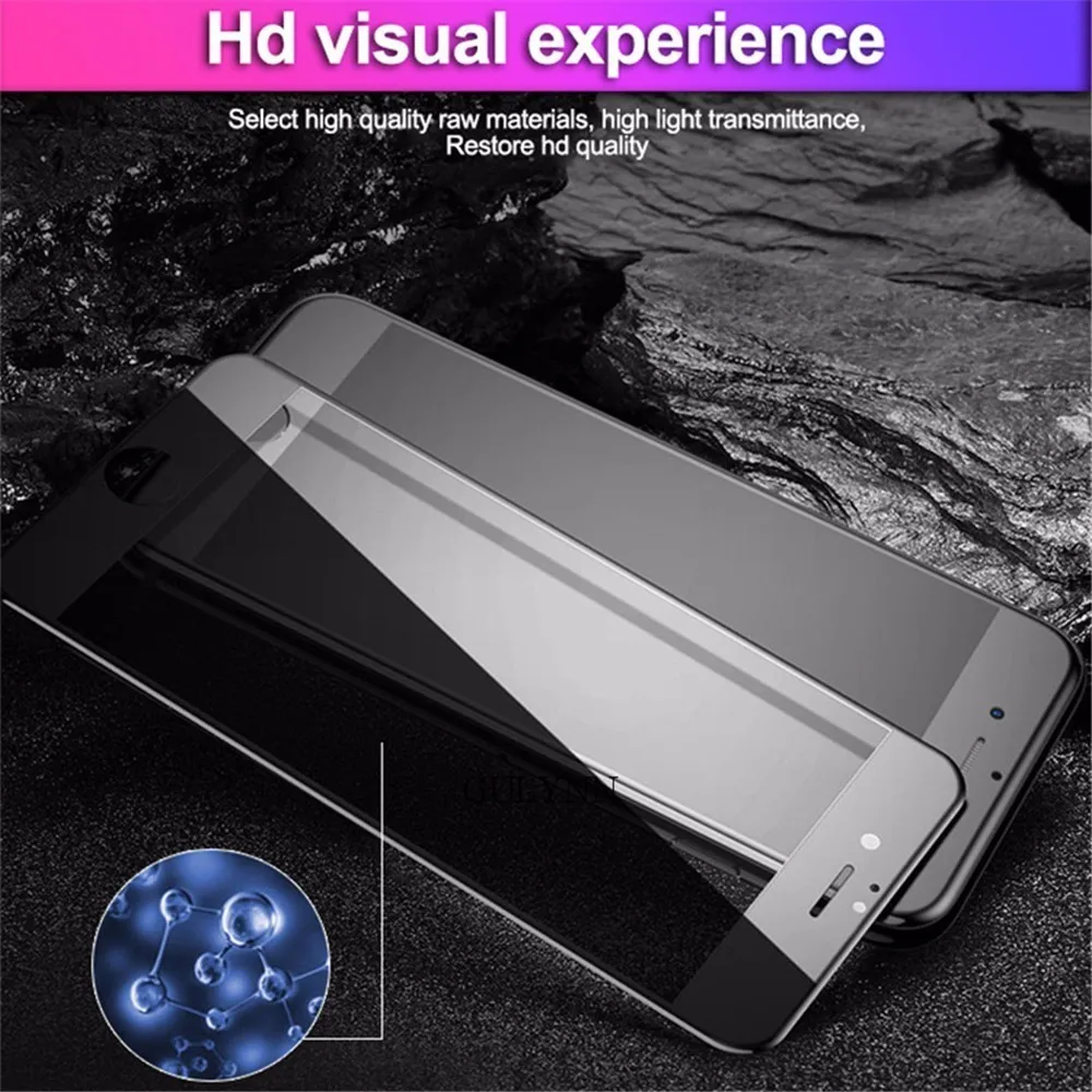 5D полноэкранное Защитное стекло для iPhone 6 6S 7 8 Plus закаленное 6s X XS 10 защитная