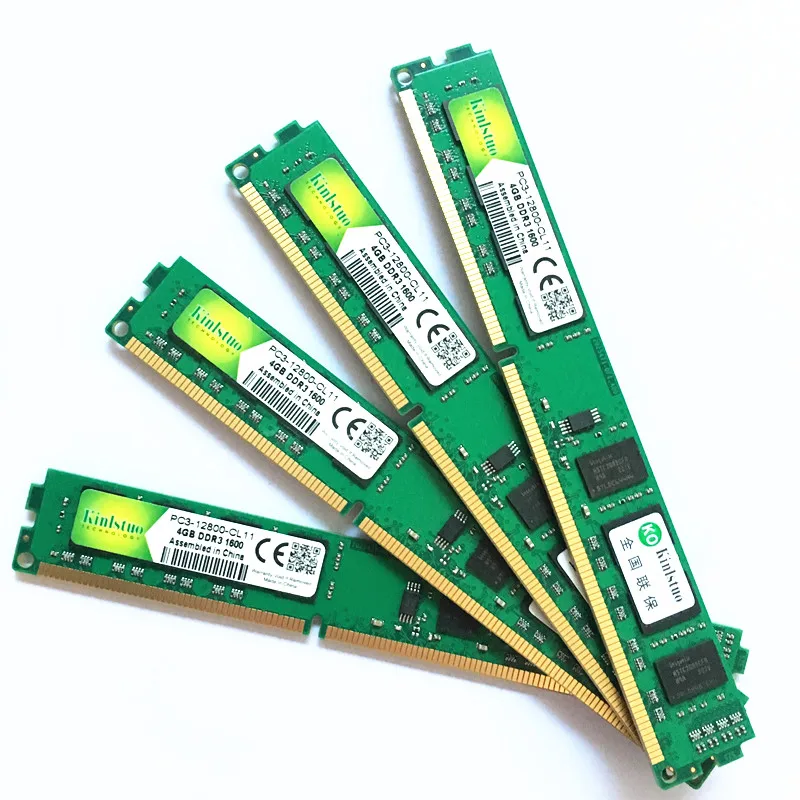 

Wholesale DDR3 rams 4GB 1600MHz DIMM desktop memory PC 12800 & DDR3 1333MHz 4gb