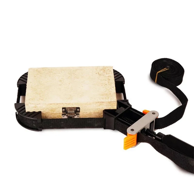 Multifunction Blet Clamp Woodworking Adjustable Band Polygonal clip 90 Degrees Right Angle Corner Photo Frame Clips | Обустройство