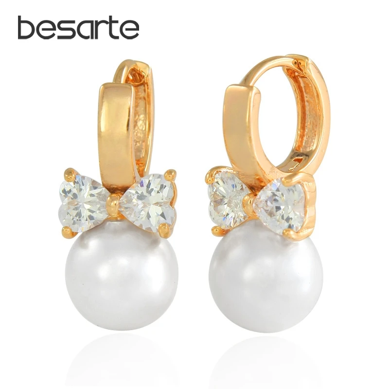 

Dropship Genuine Pearls Earring Gold Earrings For Women Bijoux Pendientes Aros Perla Kolczyki Earings Fashion Jewelry Kupe E0310