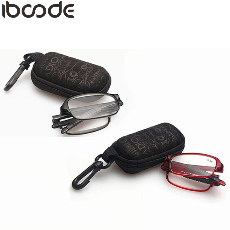 Iboode TR90 ультралегкие складные очки для чтения мужчин женщин Смола модные