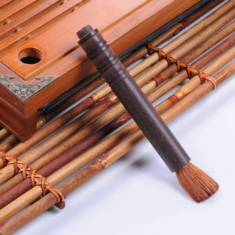 100 шт. из дерева с длинной ручкой шлифовальная машина Чай щетка Кухня моющая