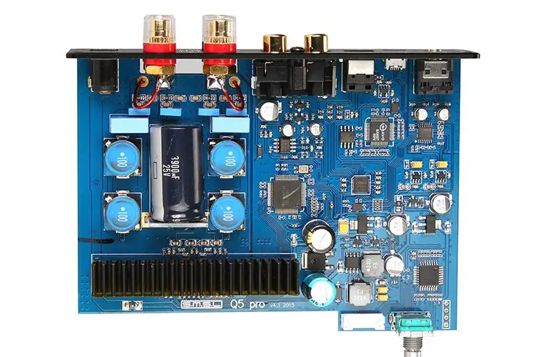SMSL Q5 Pro высококачественный Hi Fi 2 0 чистый цифровой домашний аудио усилитель