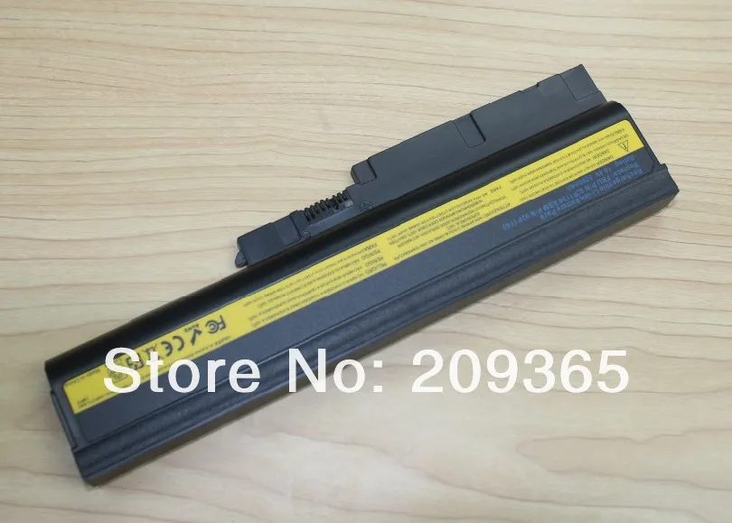 Аккумулятор на 5200 мА · ч для IBM Lenovo ThinkPad R60 R60e R61 R61e R61i T60 T60p T61 T61p R500 T500 W500 SL400 SL500 SL300 |