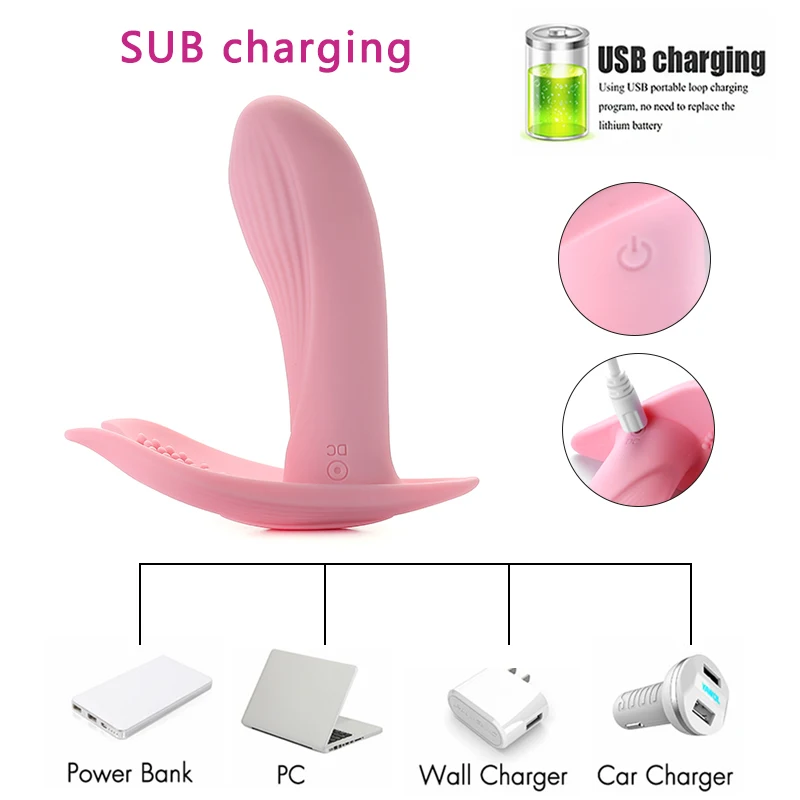 Женские G Spot Butterfly Вибратор трусики секс ферменные вибрирующие одежда с