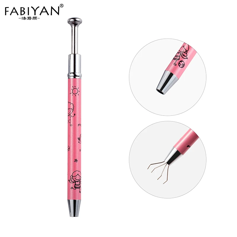 Шаблон для дизайна ногтей 2 цвета ручка чистки штамповки тарелки сохранения