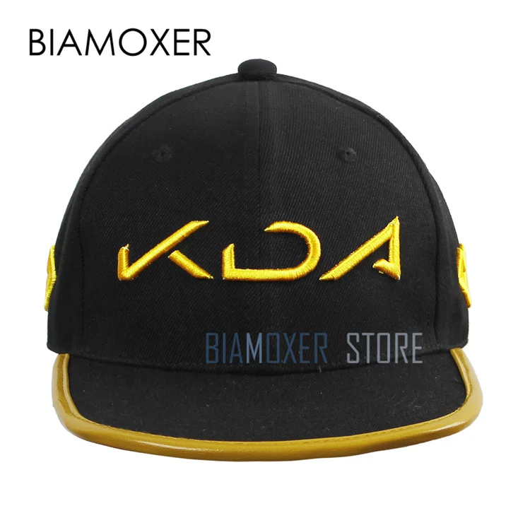Biamoxer LOL KDA Косплей Akali шапка для девочек и мальчиков Маска к/Да Аксессуары косплея