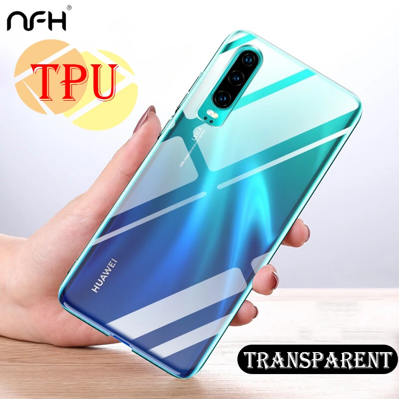 Чехол для Huawei P30 Lite Pro прозрачный чехол из ТПУ P20 Mate 20 30 P Smart Y9 2019 Honor 8X 9X мягкий