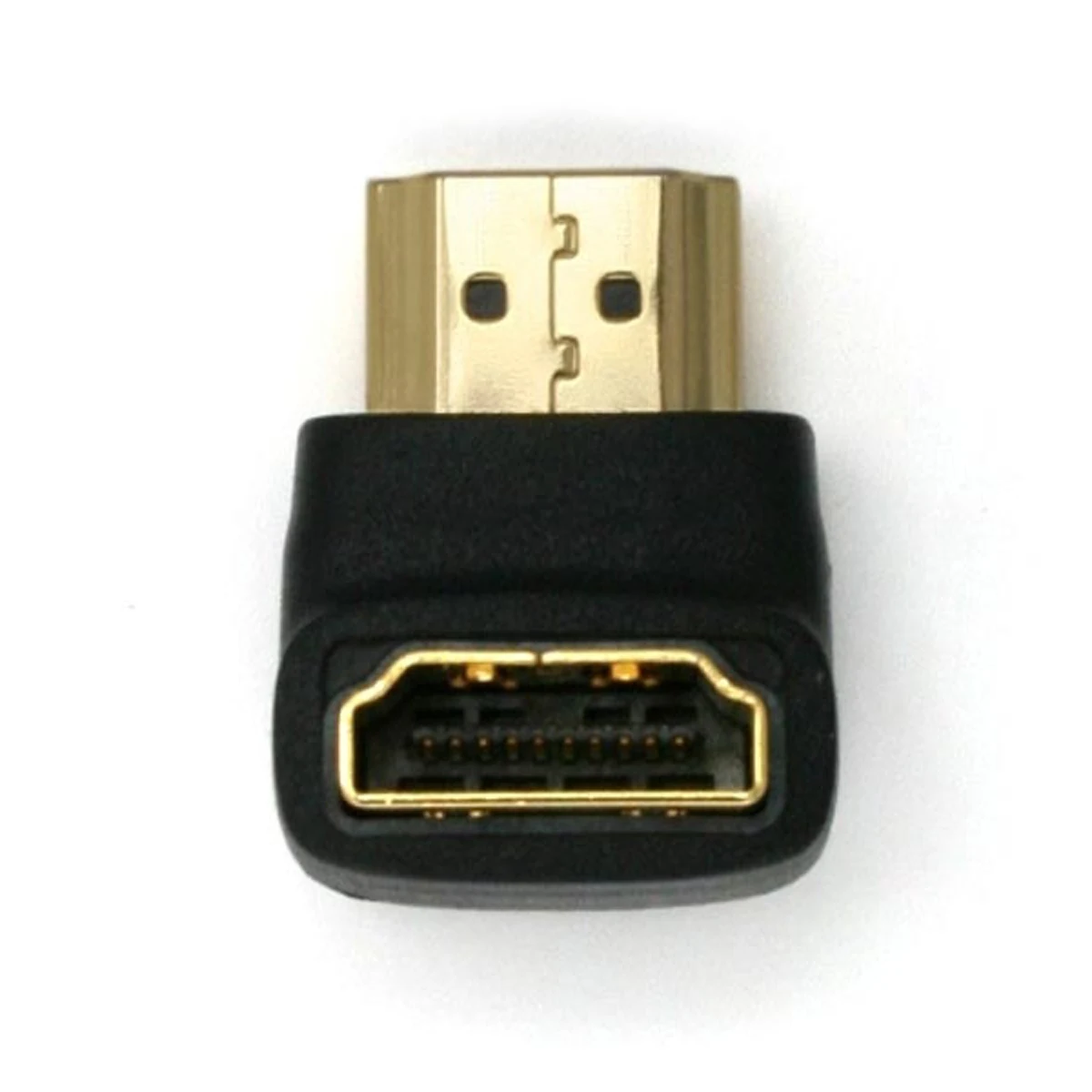 Прямой Угловой 90D HDMI-совместимый F к M Адаптер-соединитель CYDZ | Компьютеры и офис
