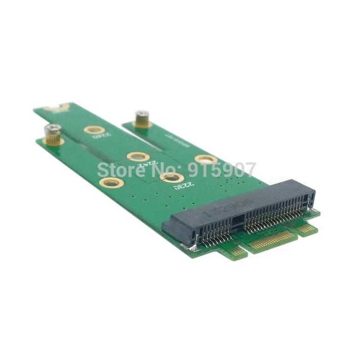 Xiwai Mini NGFF M.2 B Ключ SATA SSD на PCI-e адаптер mSATA карта 2230 2242 2260/80 мм | Компьютеры и офис