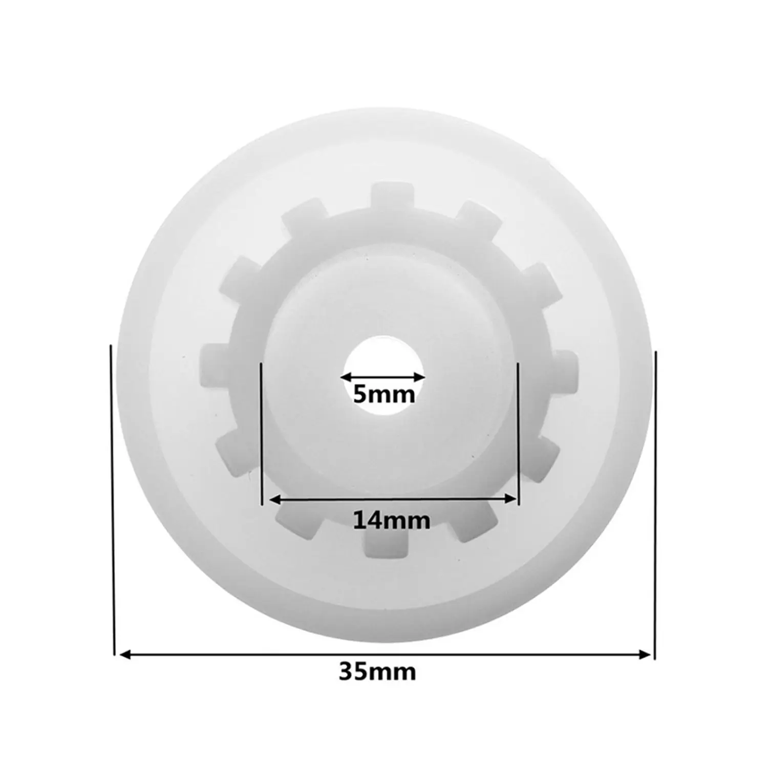 5 шт. детали мясорубки пластиковая Шестерня подходит для Zelmer A861203 861203 9999990040 420306564070
