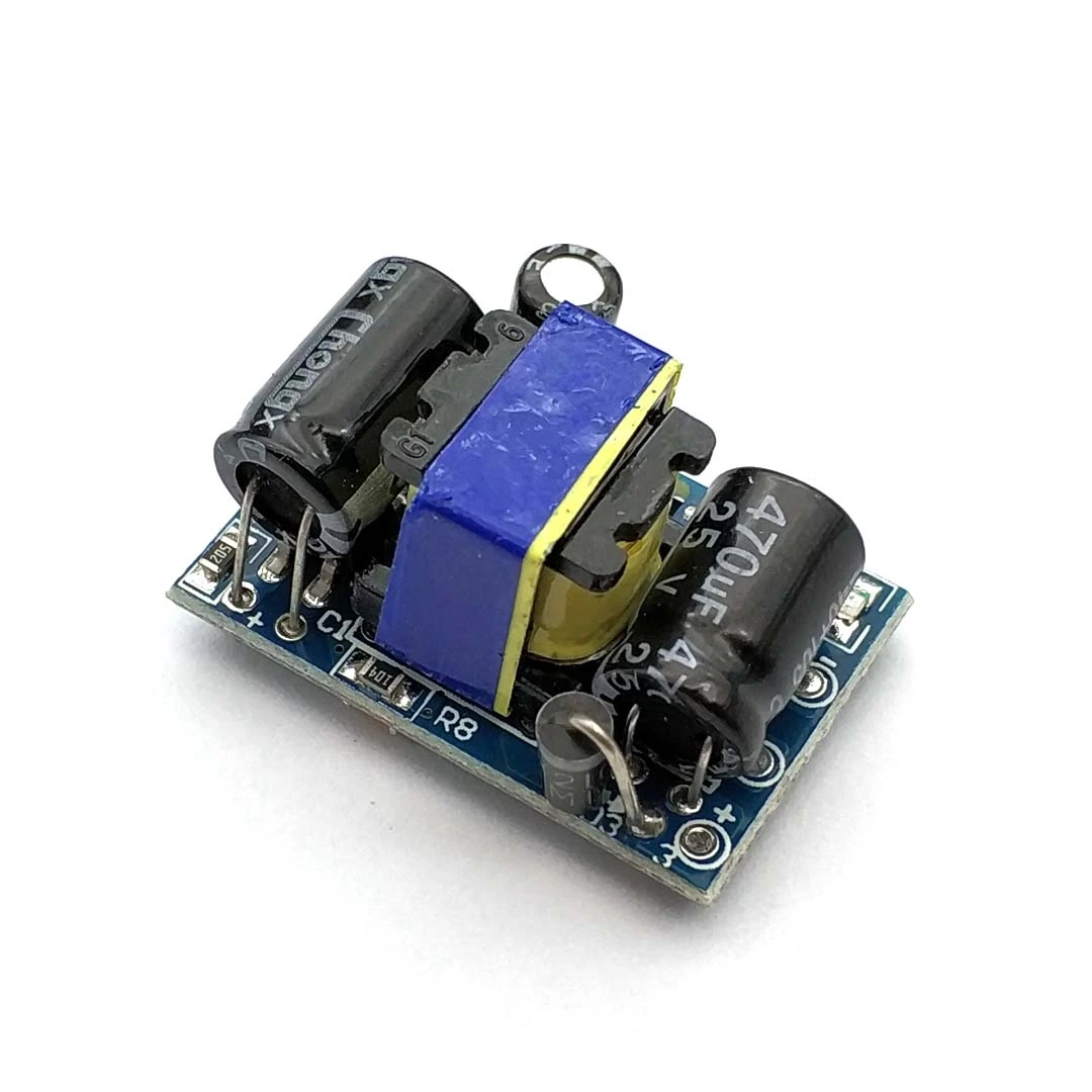 9V500mA мини переключатель модуль питания плата Встроенный AC DC понижающий 9В 500мА