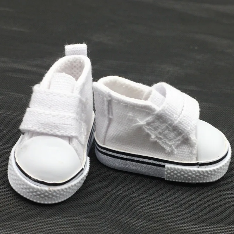5cm Denim Canvas Mini Doll Shoes Toy Hand Made Accessories for Sharon Boots Sneakers Girls Clothes Bjd | Игрушки и хобби