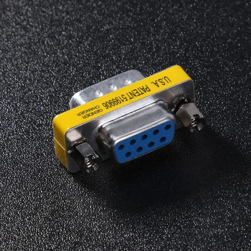 2 шт. DB9 9 контактный VGA 15 мини переходник с женской вилкой женским и мужским