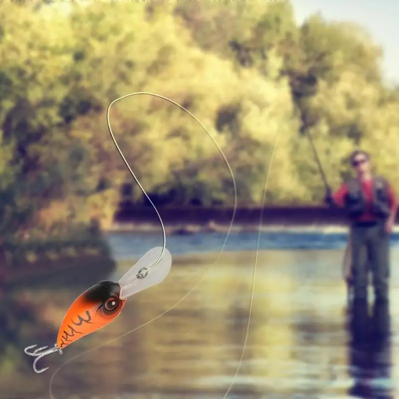 Гольян короткий язык Троллинг твердая рыболовная приманка 8 см 10 г Crankbait