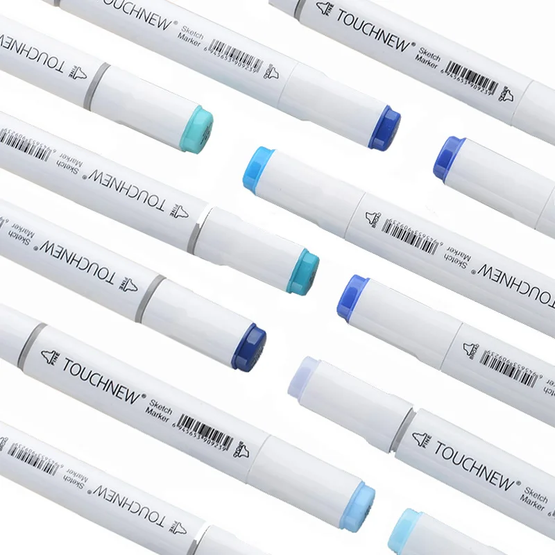 TOUCHNEW Copic Знаки 30/40/60/80 Цвета комплект тон кожи Маркер скетч алкоголя Маркеры Ручка