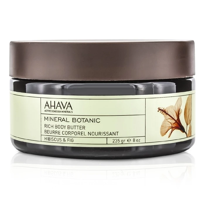 Ahava-минеральное растительное бархатное масло для тела-гибискус и инжир |
