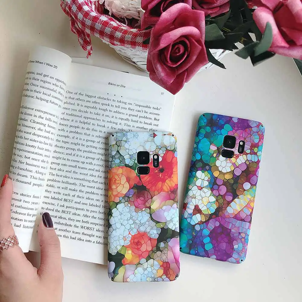 KISSCASE Case For Samsung Galaxy S10 Plus S10e Hard PC Phone Cases S10E M20 M10 Colorful Cover Coque |