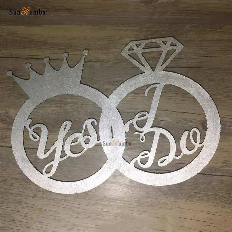 

Yes I Do Rustic Wedding Sign Photobooth Props Wedding Decoration Engagement Photo Booth Props Wall Decor Wooden Hanging Signs
