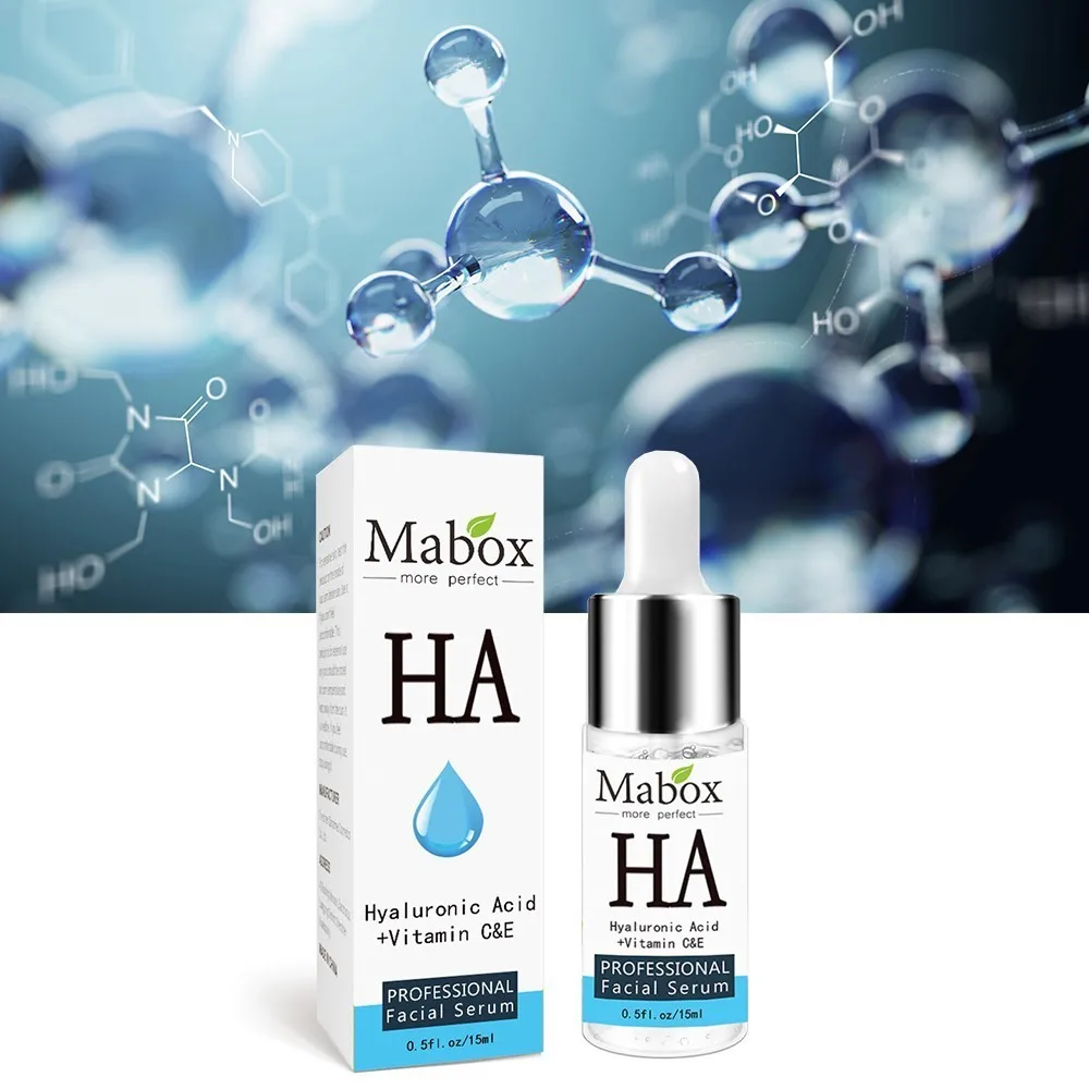 MABOX Facial Hyaluronic Acid Serum Miracle Glow Anti Aging Wrinkle Whitening Lifting Removal Liquid Skin Care|Сыворотка| |