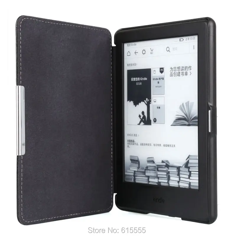 Gligle Магнитный кожаный чехол для Amazon kindle paperwhite 1/2/3 электронной книги 1 компл./лот +