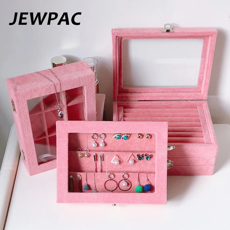 JEWPAC 20*15*5 см модные ювелирные аксессуары коробка пластины сережки-Шпильки чехол