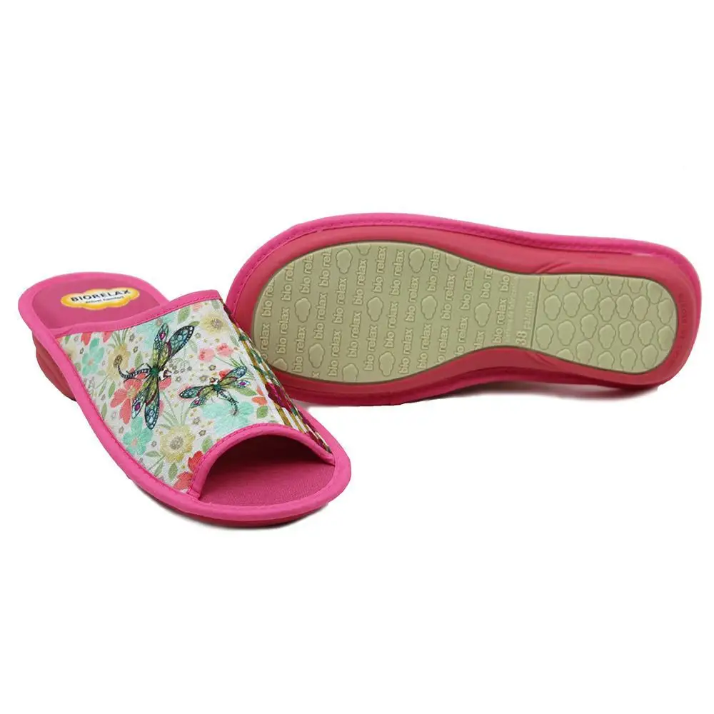Био RELAX WOMAN SYNTHETIC SLIPPERS BIORELAX розовый 1839 Сумки из натуральной кожи|Тапочки| |