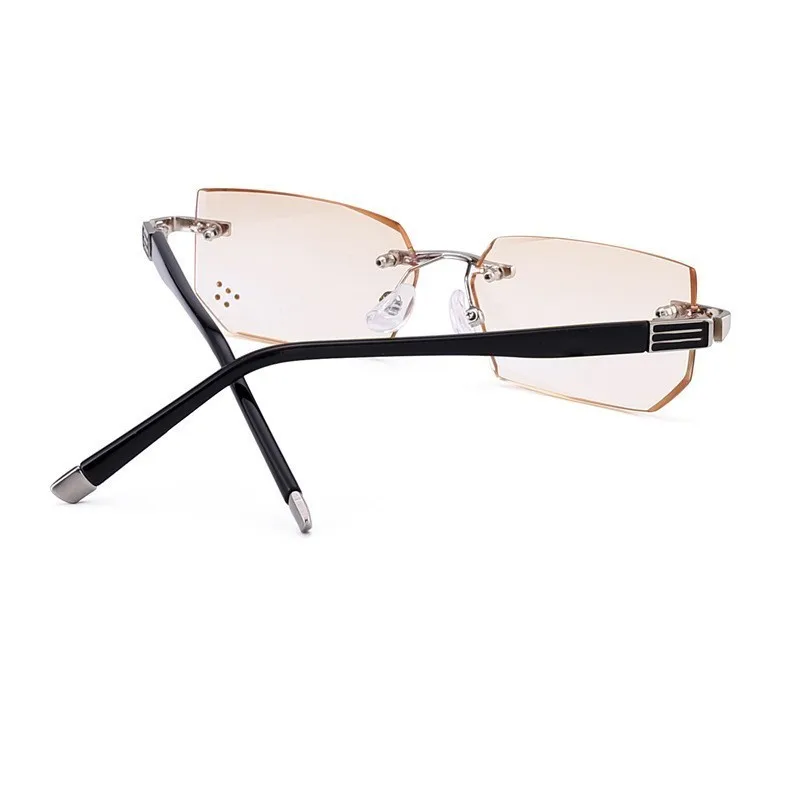 Роскошные очки для чтения мужские и женские с алмазной огранкой прозрачные линзы