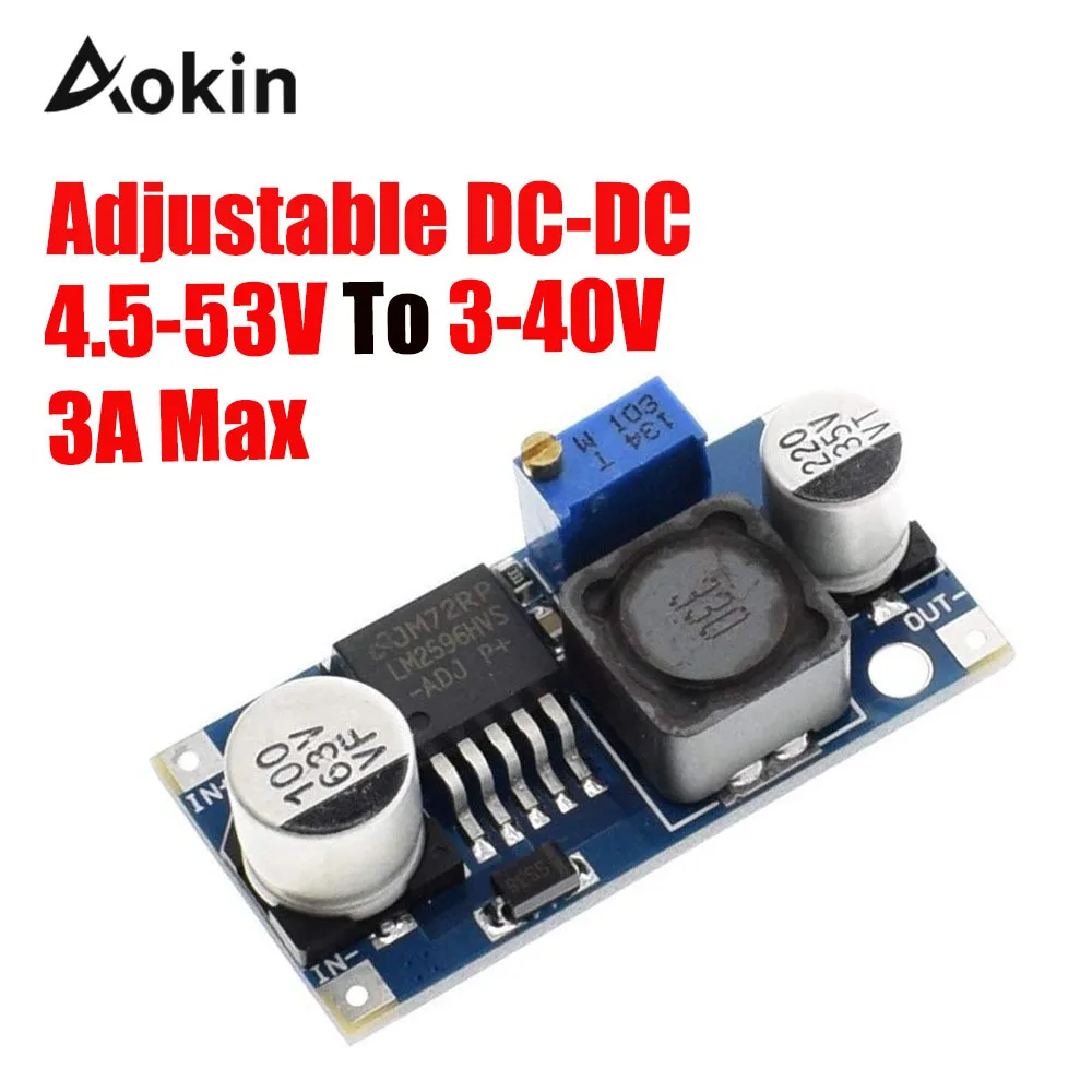 Lm2596 Hv Lm2596hvs Lm2596hv Dc-dc Adjustable Step Down Buck Converter Power Module 4.5-50v To 3-35v Dc | Обустройство дома