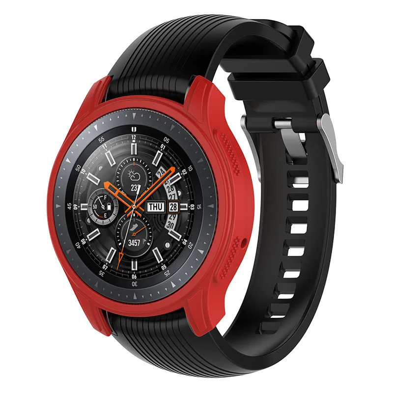 Мягкий силиконовый чехол из ТПУ для Samsung Gear S3 Frontier/Galaxy Watch 42 мм 46 мм|Ремешки часов| |