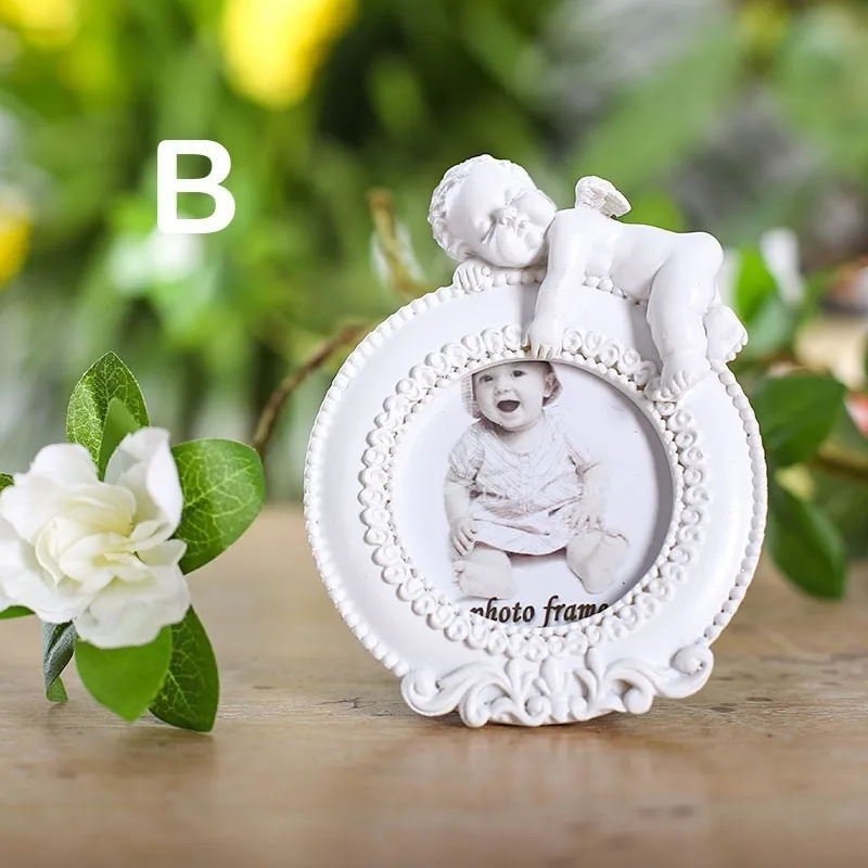 Фоторамки с ангелом белый Декор для дома настольная рамка подарок друга | Дом и