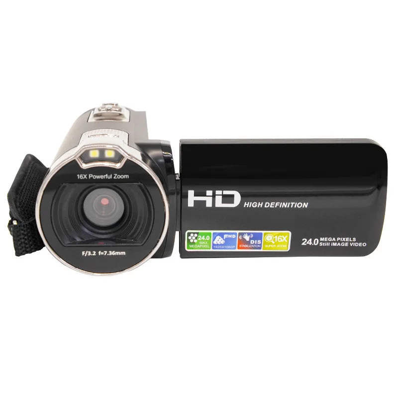 HDV 120 Multi function видеокамера 24MP ночного видения камера Wi Fi 2 7 дюймовый ЖК экран