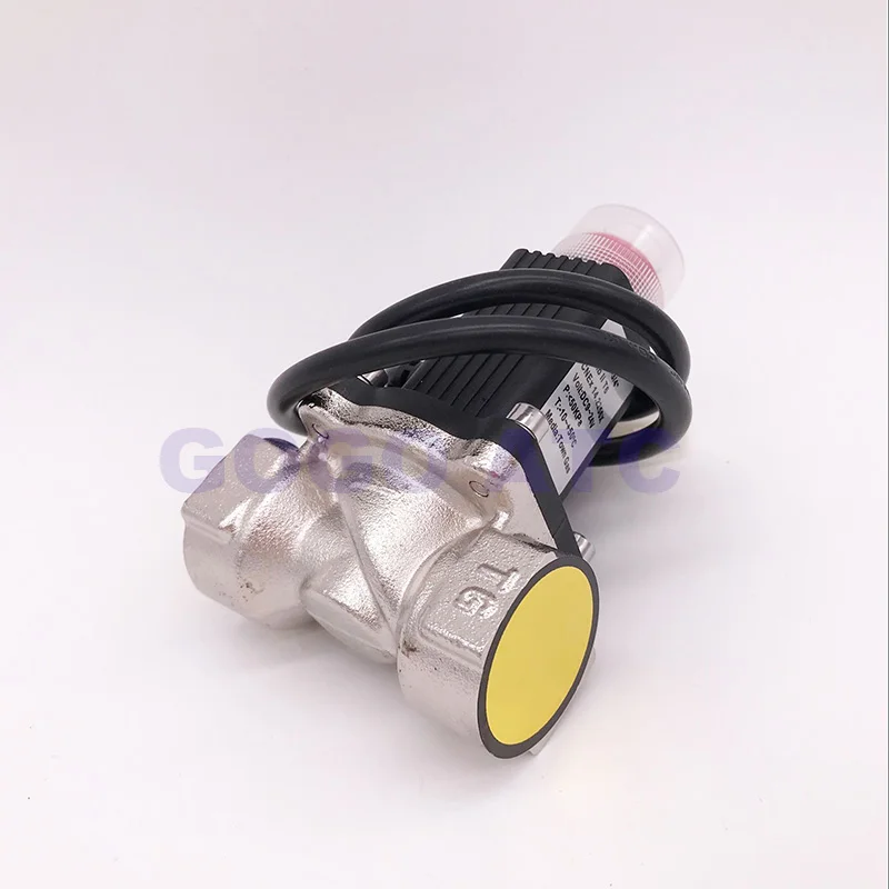 GOGO DN20A ручной сброс 3/4 &quotникелированные латунные газовые аварийные запорные