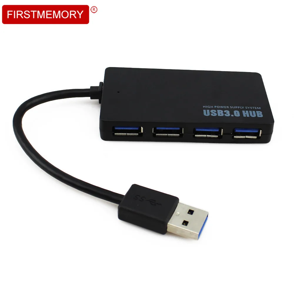 USB 3 0 концентратор 4 порта сплиттер адаптер Портативный высокоскоростной 5Gbp