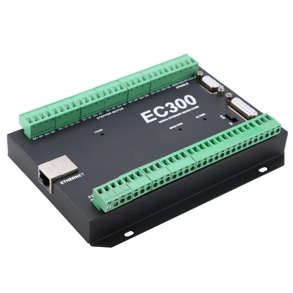 Плата контроля движения 3 6 осей 300 кГц Ethernet CNC Mach3 24VDC EC300 оптовая