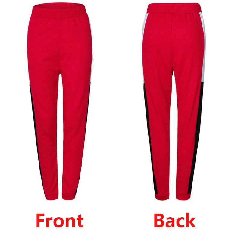Fashion womens patchwork hoodies crop tops pants sport wear suit casual tracksuit moto biker style sets |