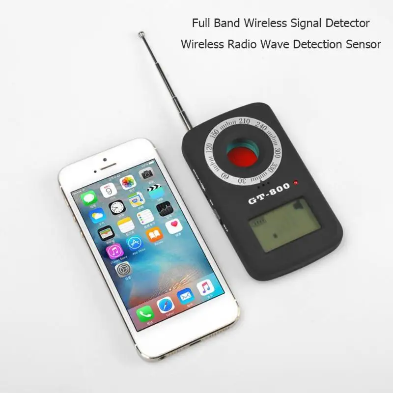 GT 800 мини Полный диапазон беспроводной сигнал детектор безопасности радио волна