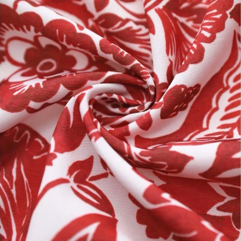 New 140x215cm Waterproof Curtains Baroque Style Red Bedroom Children's Room Window For Living Home Decoration | Дом и сад