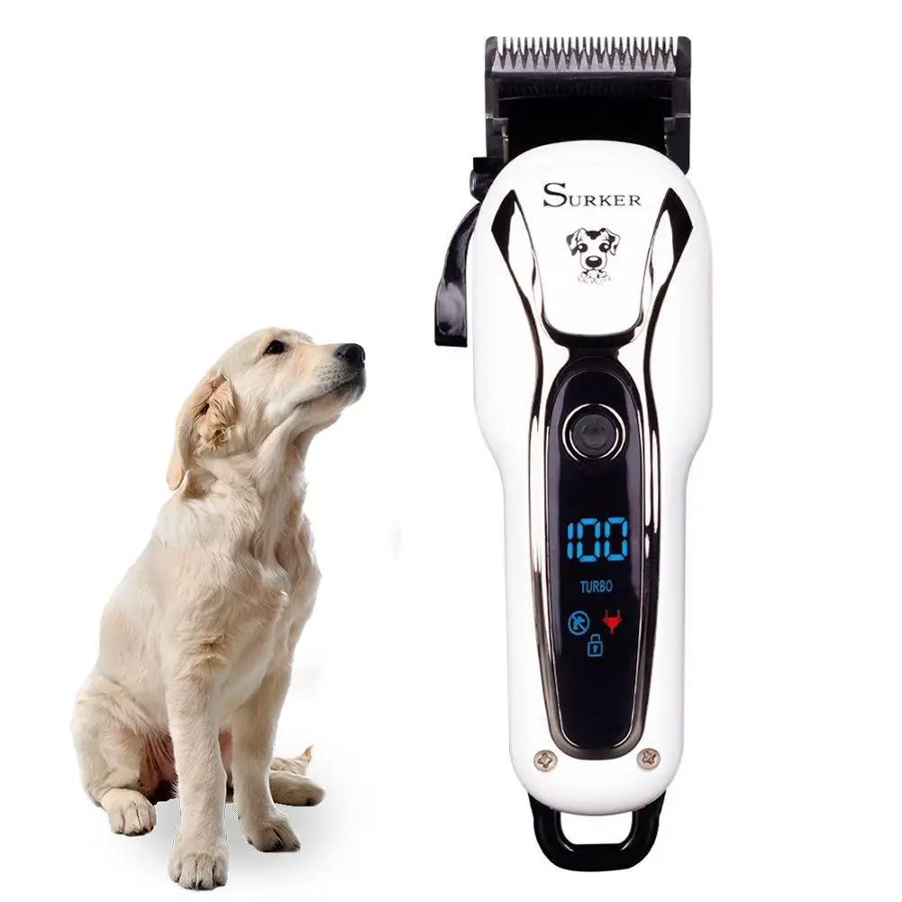 HOME-SURKER Dog grooming Clippers Pet Grooming Supplies Kit with Nail and file for Cats | Бытовая техника