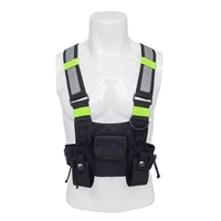 2019 military tactical vest body armor sportswear hunting vest army molle adjustable tactical mens chest rig for two way radio