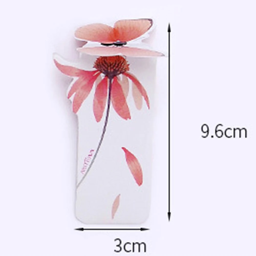 4 шт. праздничный подарок прекрасные закладки с бабочками Мультяшные изысканные