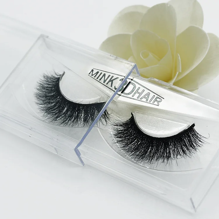 

1 Pair of New 3D Mink False Eyelashes Pure Handmade False Eyelashes Dense False Eyelashes Makeup Maquiagem